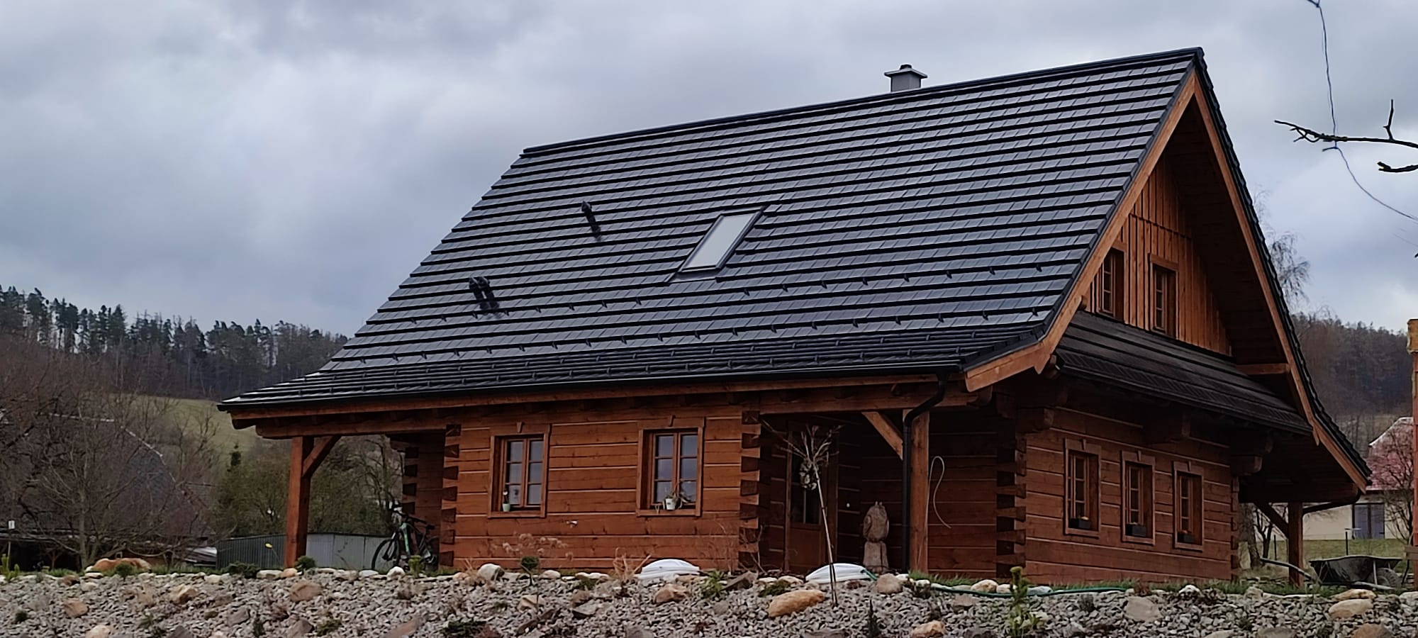 Výstavba Roubenka Zátor